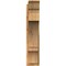 Ekena Millwork Balboa Rough Sawn Traditional Outlooker, Western Red Cedar, 8"W x 30"D x 38"H OUT08X30X38BOA01RWR - alternate 2